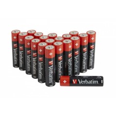 Verbatim AAA LR03 Standard Batteries 20-Pack - Reliable Power for Your Devices!